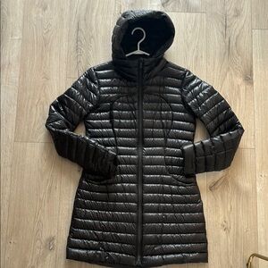 LULU Women's Black Quilted Jacket